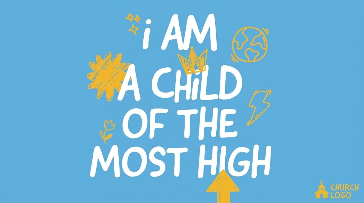 Kids Ministry Post church graphic template preview