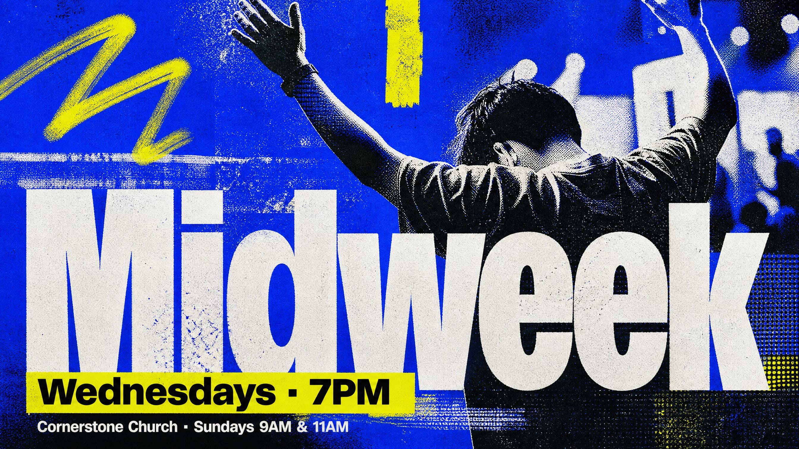 Electric Grain Poster church graphic template preview