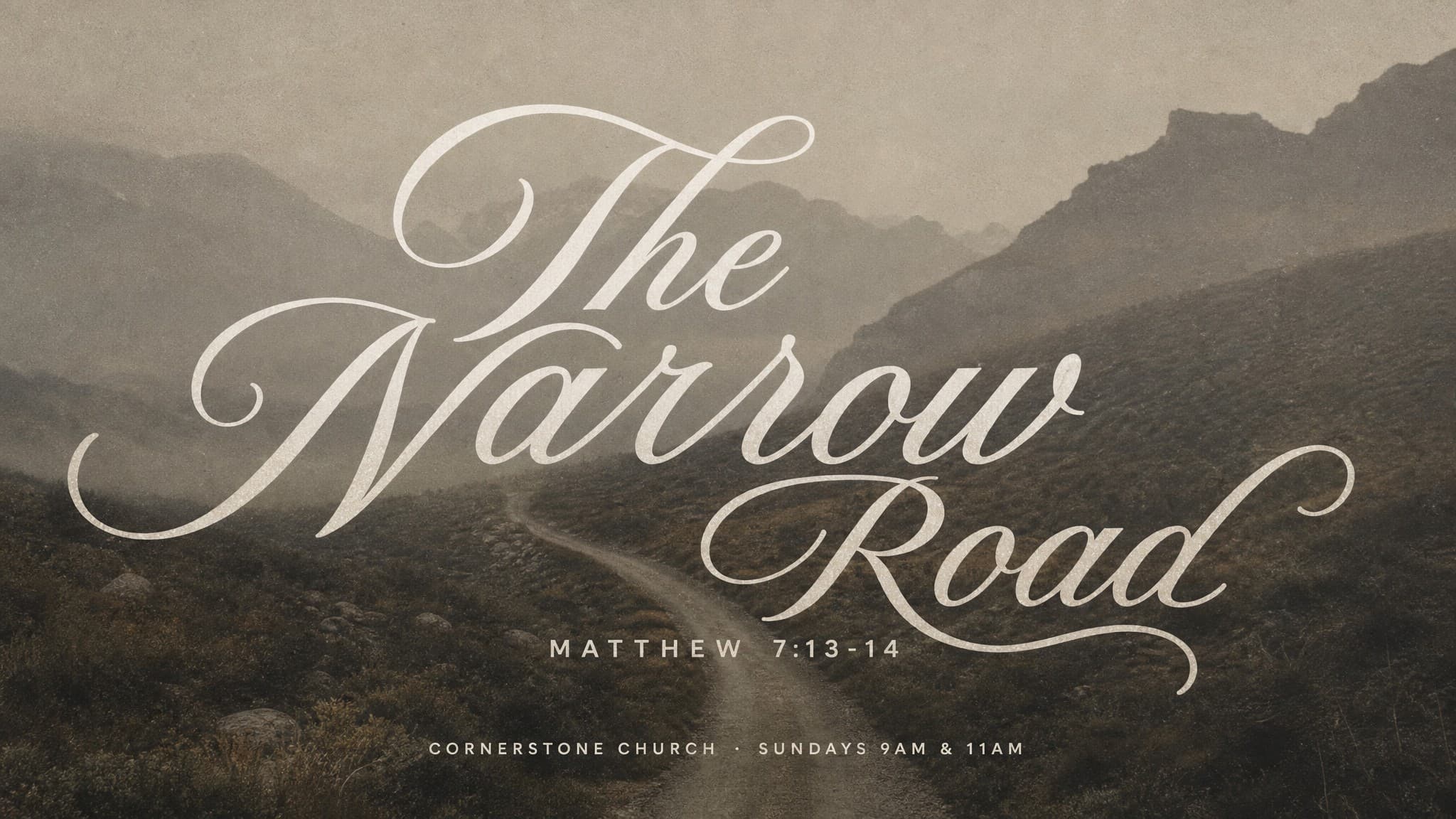 Elegant Script Overlay church graphic template preview