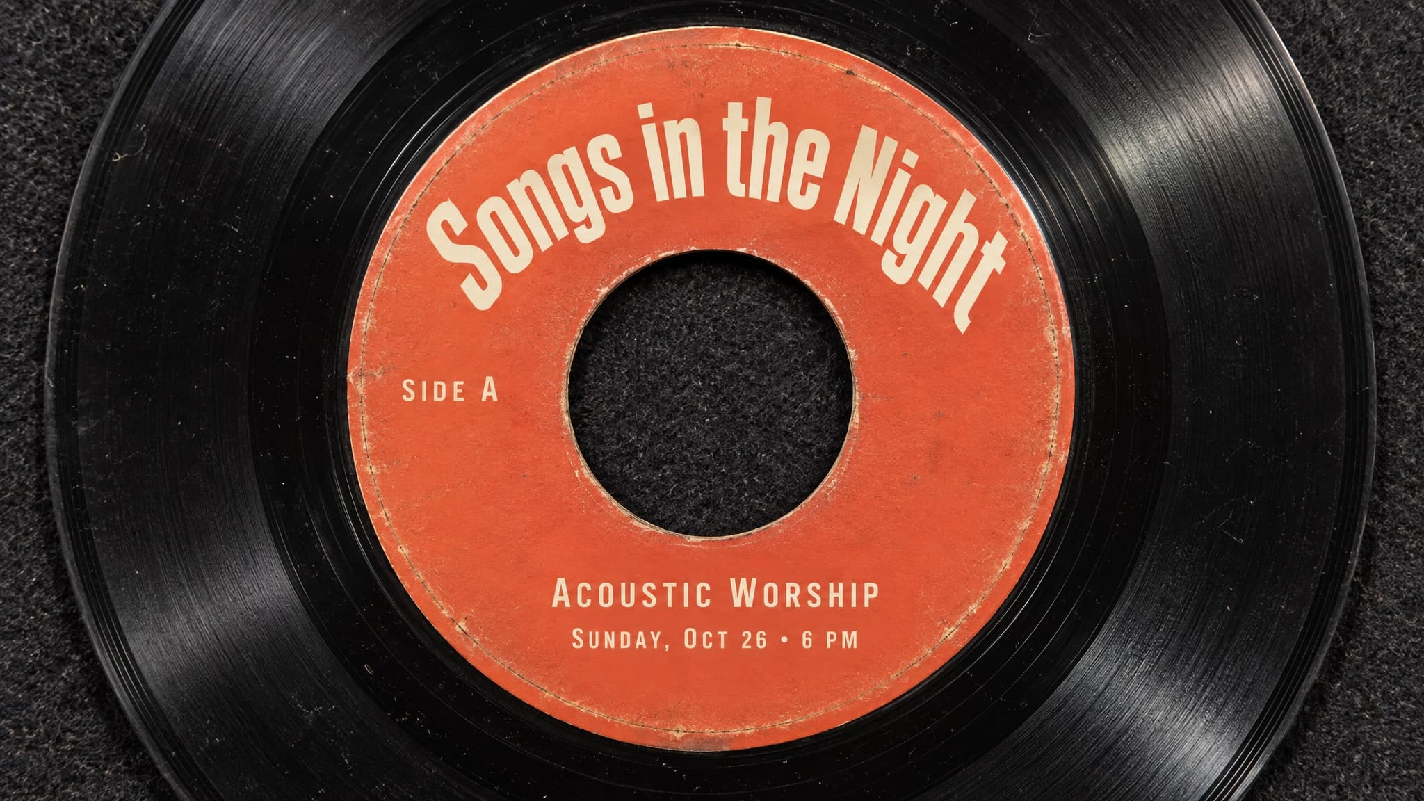 Record Label church graphic template preview