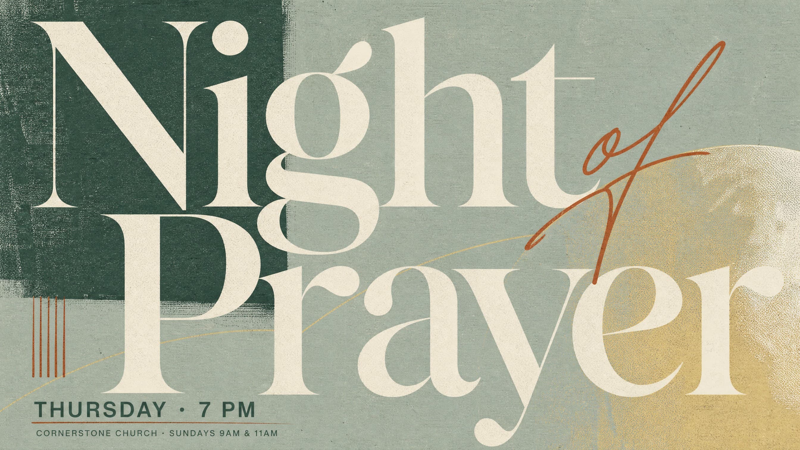 Tactile Editorial Layers church graphic template preview